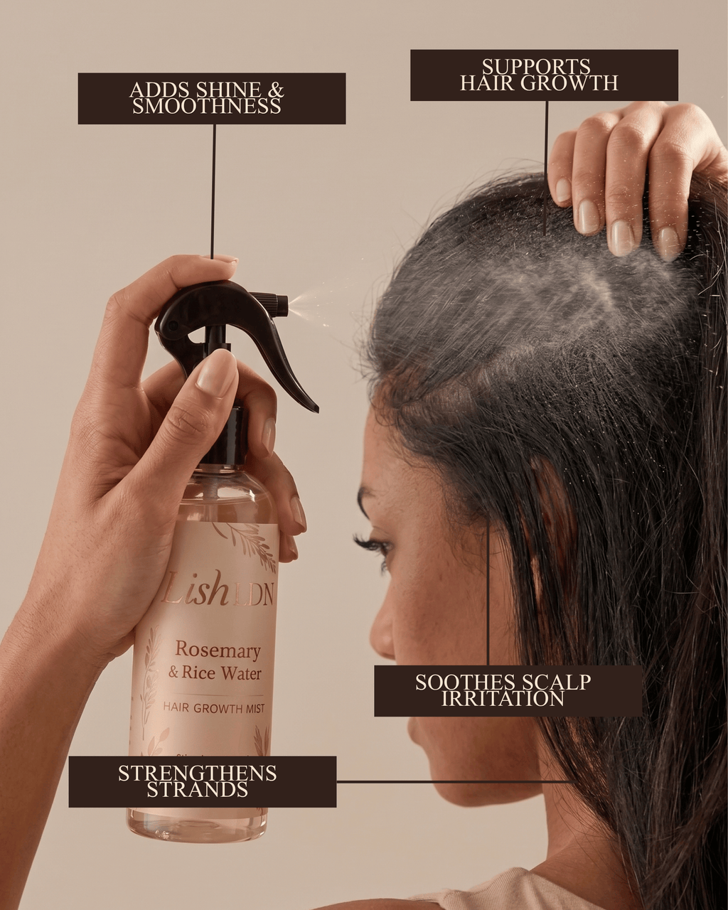 Rosemary & Rice Water Hair Growth Mist